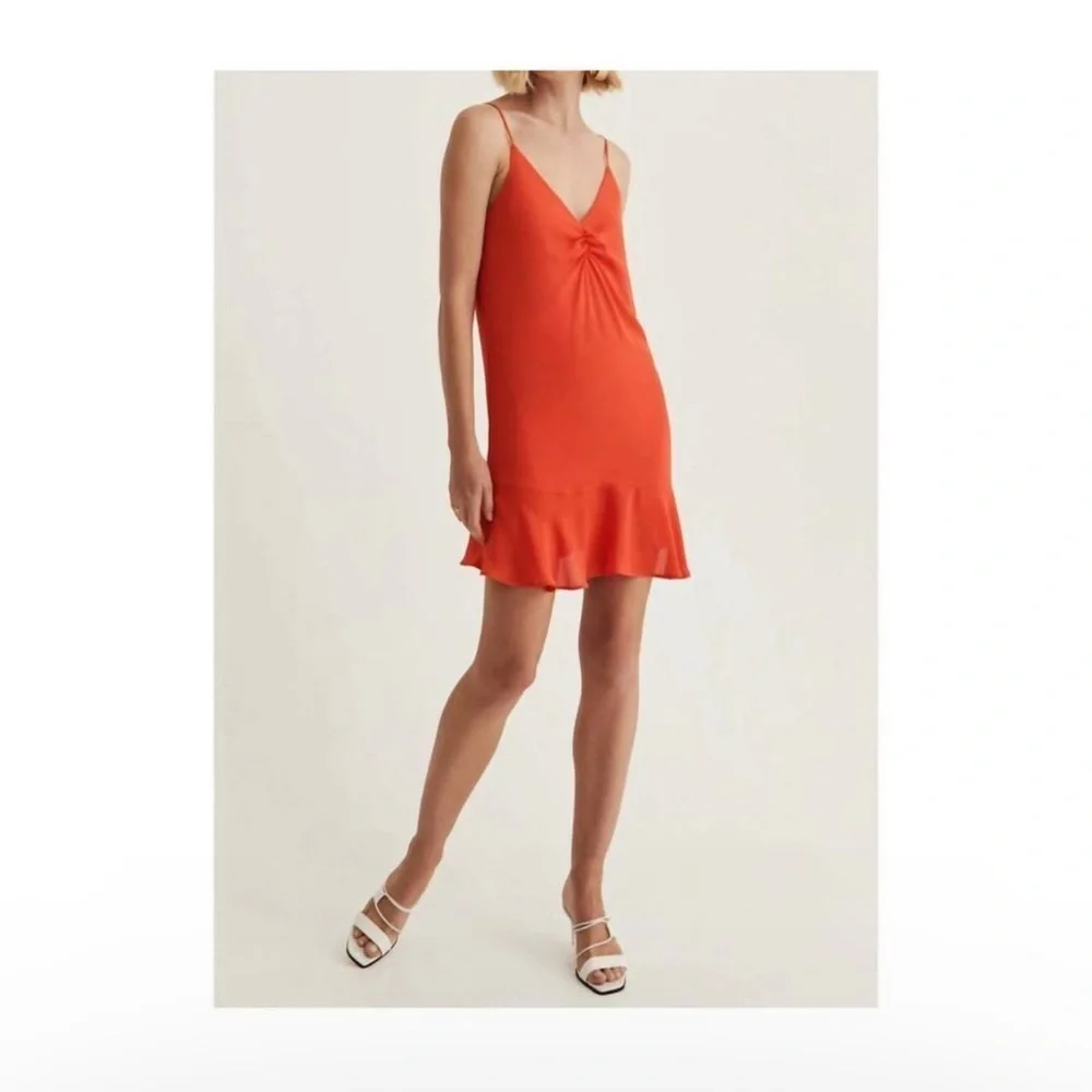 Red midi NWT dress by Krisa